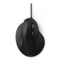 Hama EMC-500 Ratón Ergonómico Negro