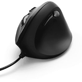 Hama 182698 / 00182698 Ratón Óptico con Cable USB, 3 Botones, Negro