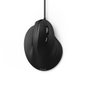Hama EMC-500 Ratón Ergonómico Negro