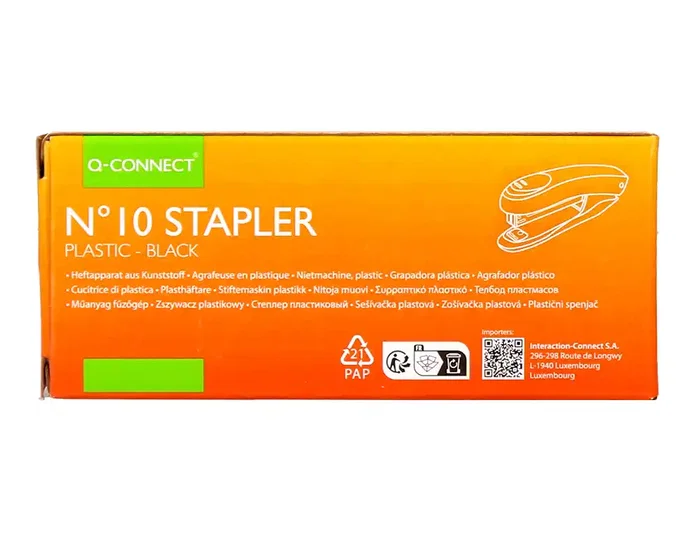 Q-connect Grapadora KF14212 Negra