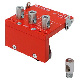 ITALIANA FERRAMENTA Plantilla Taladros Laterales J10-J12 Ø5 Y Ø8 Mm Para Espesores De 16 A 18 Mm