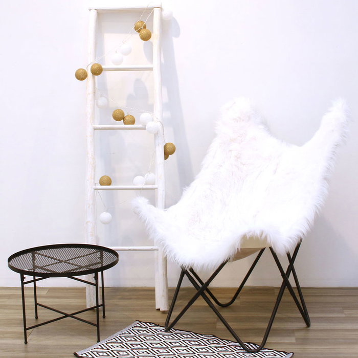 Home Deco Light Guirnalda Luz 20 Led Blanco y Oro para Decoración Hogar