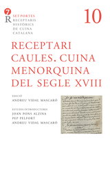 BARCINO EDITORIAL, Receptari Caules. Cuina menorquina del segle XVIII