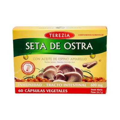 TEREZIA Seta De Ostra Con Acido Espino Amarillo 60 Capsulas