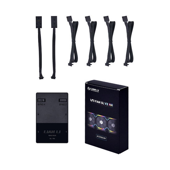 Lian Li UNI HUB SL-INF Controller - Schwarz Lian Li UNI HUB SL-INF Controller - Schwarz