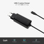 TOOQ Cargador de Portátil GaN USB-C PD 100W Negro