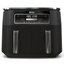 Ninja AF200EU Foodi 4-en-1 Freidora de aire Doble, 7,6 L, Negro