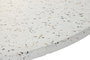 DKD Home Decor Mesa de Comedor Acacia Terrazo 130x130x76