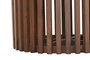 DKD Home Decor Mesa de Comedor Acacia Terrazo 130x130x76