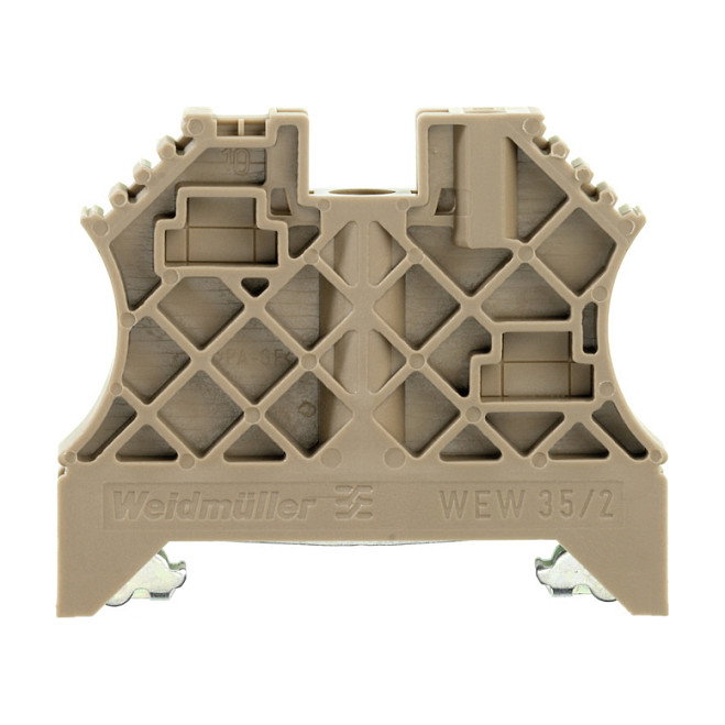 Weidmüller WEW 35/2 Tapa para extremo Beige Weidmüller WEW 35/2 Tapa para extremo Beige