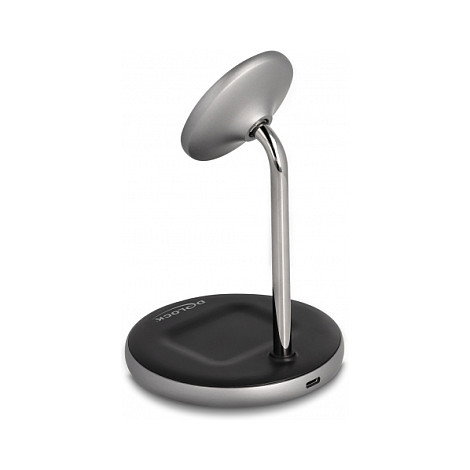DeLOCK Cargador inalámbrico 2 en 1 Qi 15 W con soporte para smartphone DeLOCK Cargador inalámbrico 2 en 1 Qi 15 W con soporte para smartphone