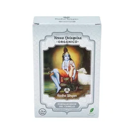 RADHE SHYAM Henna Polvo Quinquina 100g - Henna Natural para Cabello - Tratamiento Vegano Sin Amoniaco