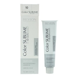 Color Sublime, Tinte permanente para el cabello, 10 Lightest Blonde, 75 ml