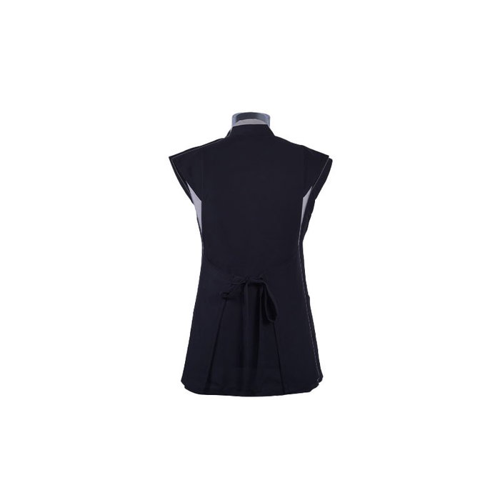 Bifull Chaqueta Antibacteriana Negra con Mangas Talla Única Elegante para Mujer Mod. 883 100% Polyester