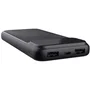 Trust Batería externa Power Bank Avala 10000mAh 20W, 2xUSB-C + USB-A, Negro