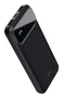 Trust 25882 Batería Externa Power Bank 10000 mAh Negro - Carga Rápida 20W Power Delivery 3.0 & Quick Charge 3.0 con 2xUSB-C + 1xUSB-A, Pantalla LED