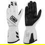 Omp OMPIB0-0773-A01-020-M Guantes de Rally One Evo Fx FIA 8856-2018 Alveolar Agarre Silicona Blanco Talla M
