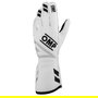 Omp OMPIB0-0773-A01-020-M Guantes de Rally One Evo Fx FIA 8856-2018 Alveolar Agarre Silicona Blanco Talla M