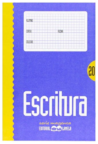 LAMELA Cuaderno Lamela Escritura Magenta Nº20 (Set de 10)平衡 LAMELA Cuaderno Lamela Escritura Magenta Nº20 (Set de 10)平衡