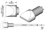 JBC TOOLS Punta de soldadura tipo destornillador Heavy Duty 15,5x2mm