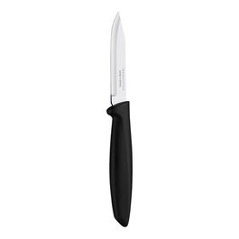 Tramontina Plenus Cuchillo para Legumbres y Frutas Negro Acero Inoxidable 7.7 cm