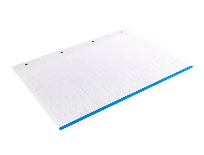 Liderpapel Recambio A4 100 Hojas 100gr Rayado Horizontal 4 Taladros Bandas de 5 Colores