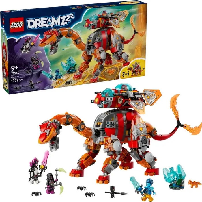 LEGO DREAMZzz Jet Dinosaurio 71514, Juego de Construcción 2 en 1 LEGO DREAMZzz Jet Dinosaurio 71514, Juego de Construcción 2 en 1