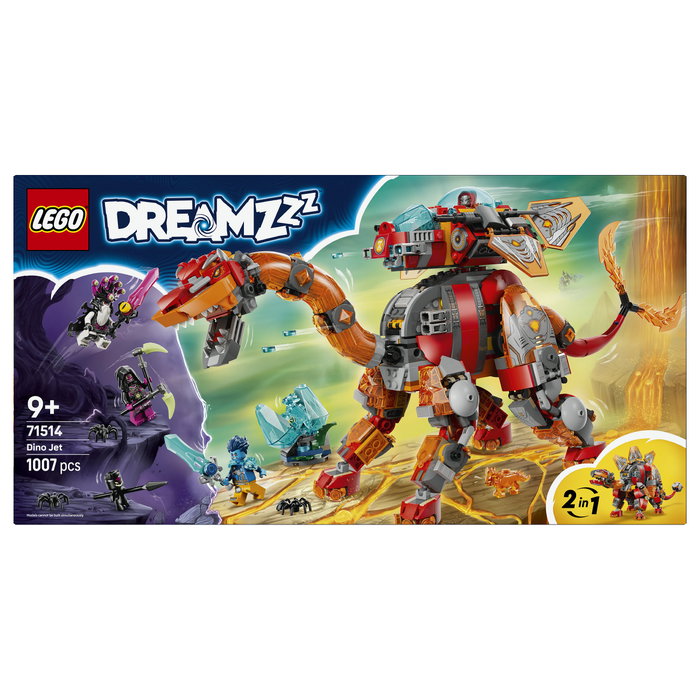 LEGO DREAMZzz Jet Dinosaurio 71514, Juego de Construcción 2 en 1 LEGO DREAMZzz Jet Dinosaurio 71514, Juego de Construcción 2 en 1