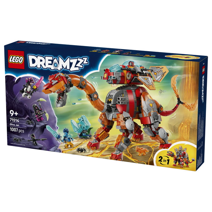 LEGO DREAMZzz Jet Dinosaurio 71514, Juego de Construcción 2 en 1 LEGO DREAMZzz Jet Dinosaurio 71514, Juego de Construcción 2 en 1