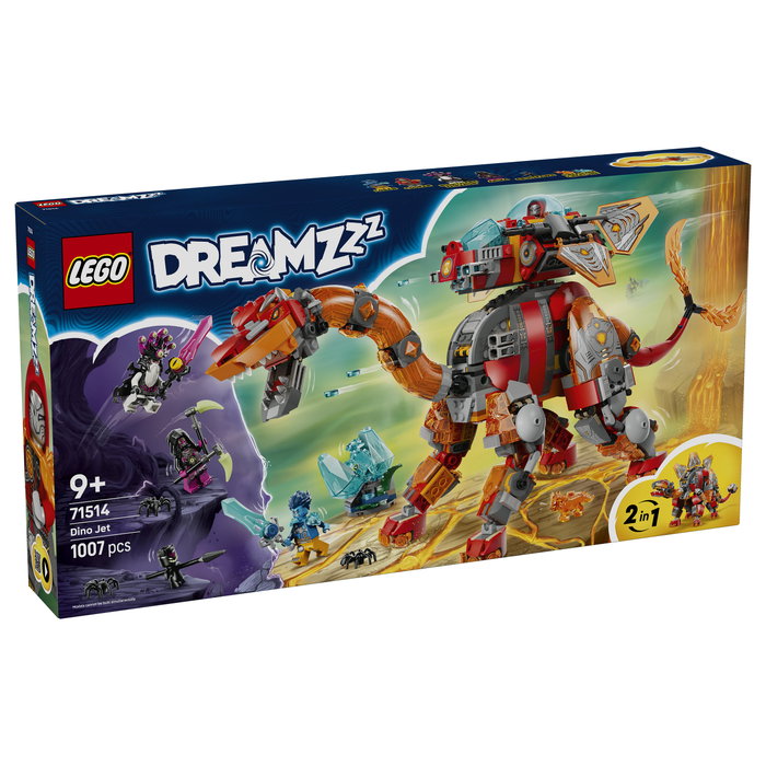 LEGO DREAMZzz Jet Dinosaurio 71514, Juego de Construcción 2 en 1 LEGO DREAMZzz Jet Dinosaurio 71514, Juego de Construcción 2 en 1