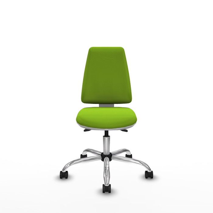 PIQUERAS Y CRESPO Silla de oficina Elche color Pistacho con mecanismo Asincro