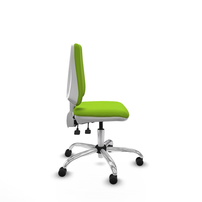 PIQUERAS Y CRESPO Silla de oficina Elche color Pistacho con mecanismo Asincro