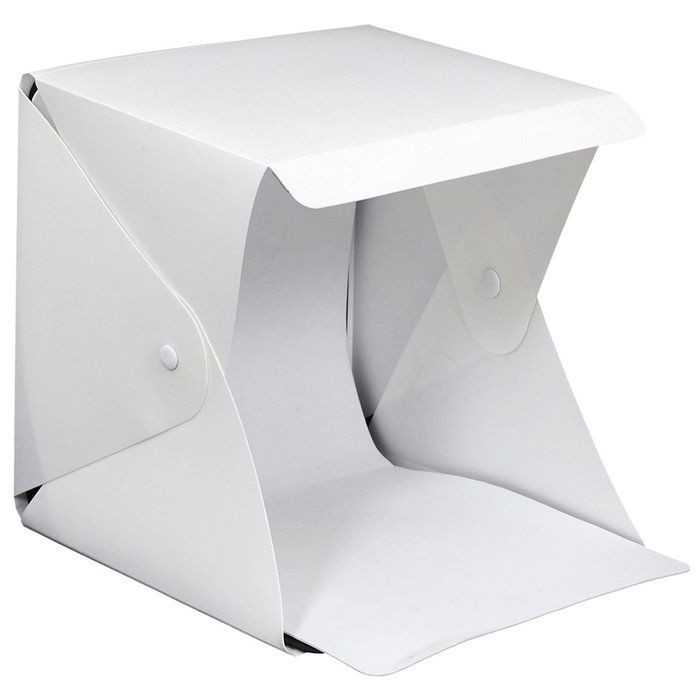 Be Mix Caja de Luz Foto Plegable Estudio 40 cm con Fondos para Redes Sociales