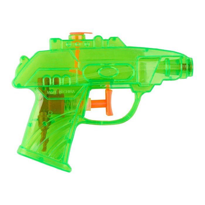 Eddy Toys Pistola de Agua para Niños 11,5 cm, 2 Unidades, Colores Surtidos, de Poliestireno y Polipropileno