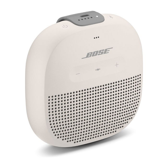 Bose Altavoz Portátil SoundLink Micro, Blanco, Resistente al Agua, 783342-0400
