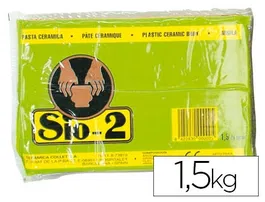 Sio-2 Arcilla Argila Rojo Secado Aire 1,5 kg