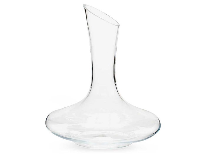 VIVALTO Decantador de Vidrio Transparente 1800 ml (1,8 L) 19x24x19 cm (Set de 6)