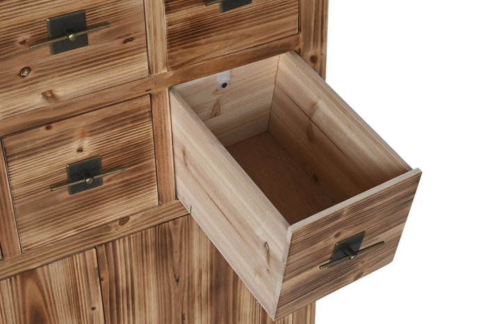 DKD Home Decor Cajonera Oriental Rojo Natural 63 x 101 x 27 cm DKD Home Decor Cajonera Oriental Rojo Natural 63 x 101 x 27 cm