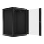 Lanberg WF01-6618-10B Armario Rack 18U Negro