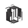Lanberg WF01-6618-10B Armario Rack 18U Negro