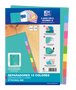 OXFORD Separadores de Cartulina Strongline A4, 10 Pestañas de Colores