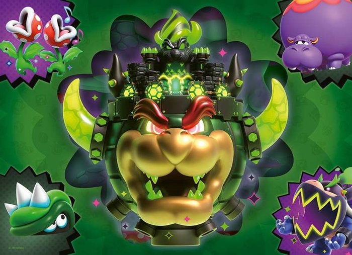 Ravensburger Puzzle Super Mario Wonder - Pack de 4 Puzzles de 100 Piezas Cada Uno - Edad Recomendada 8+