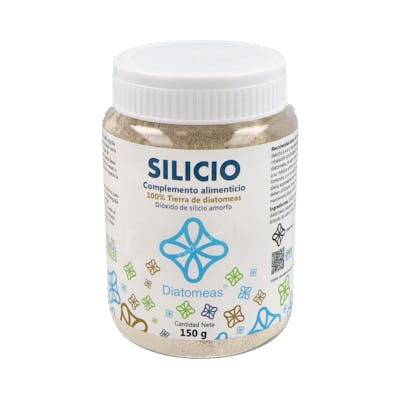 DIATOMEAS Silicio 100% Oral Tierras de Diatomeas Suplemento 150Gr