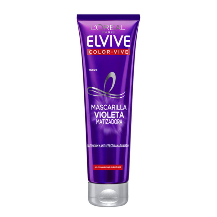 L'Oréal Paris Elvive Color-Vive Violeta Mascarilla Matizadora 150 ml L'Oréal Paris Elvive Color-Vive Violeta Mascarilla Matizadora 150 ml