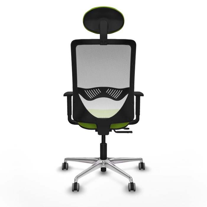 PIQUERAS Y CRESPO Silla de oficina Zulema con mecanismo Sincro/Traslack, Pistacho y Blanco PIQUERAS Y CRESPO Silla de oficina Zulema con mecanismo Sincro/Traslack, Pistacho y Blanco