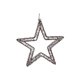 Basics Estrella 800 leds negro 36 cm