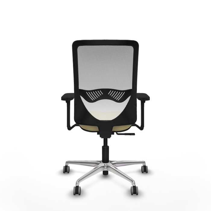 PIQUERAS Y CRESPO Silla de oficina Zulema con mecanismo Sincro, Crema y Blanco PIQUERAS Y CRESPO Silla de oficina Zulema con mecanismo Sincro, Crema y Blanco