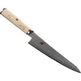 Miyabi 5000MCD Shotoh 14cm Cuchillo de cocina con mango de madera de abedul marrón/plata de 25.4 cm de largo total.