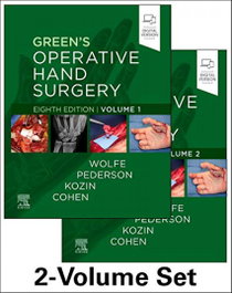 ELSEVIER UK Green's operative hand surgery. 2 volume set