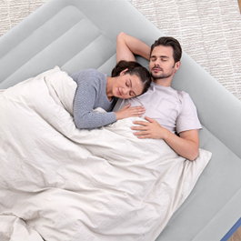 Bestway Cama Doble con Motor 203x193x56 cm Hinchable